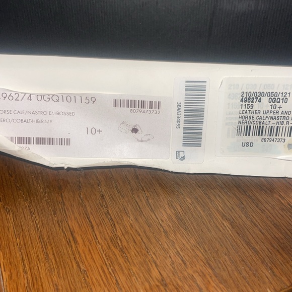 Men’s Gucci Cap Toe 10 1/2 11D main image 12